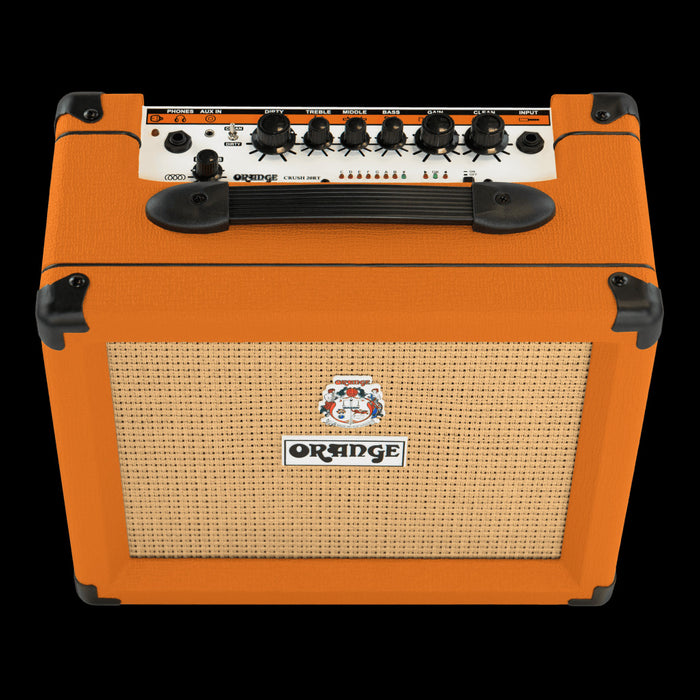 Orange Crush 20RT - 20-watt 1x8" Guitar Amplifier Combo - Orange Top Angle