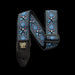 Ernie Ball Classic Jacquard Guitar Strap/Bass Strap - Indigo Orchid - P04097 Front