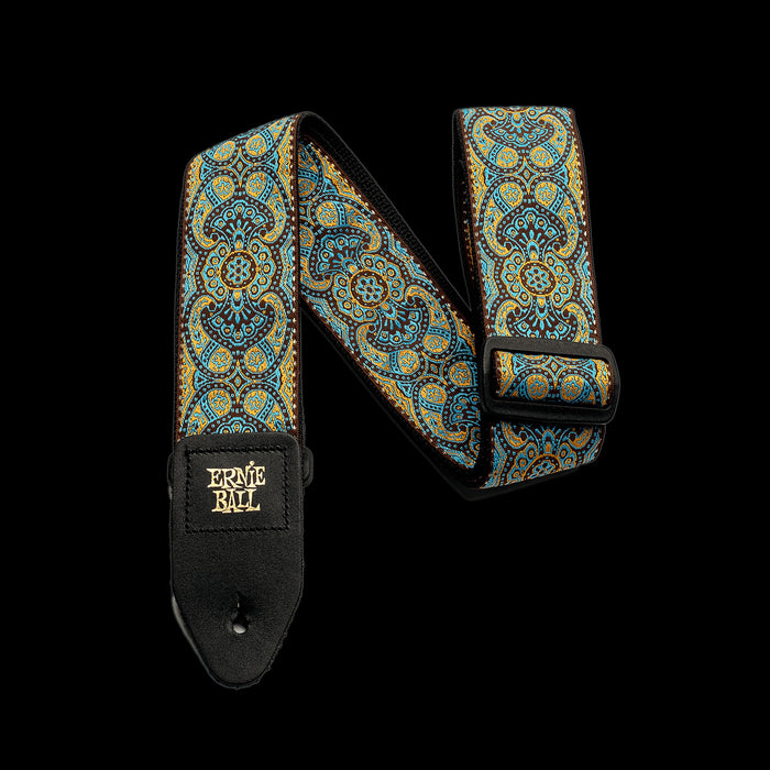Ernie Ball Classic Jacquard Guitar Strap/Bass Strap - Imperial Paisley - P04098 Front