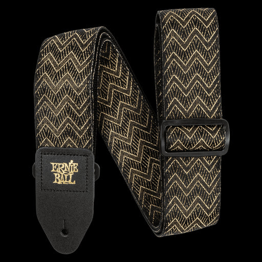 Ernie Ball Classic Jacquard Guitar/Bass Strap - Golden Waves - P05626 Front