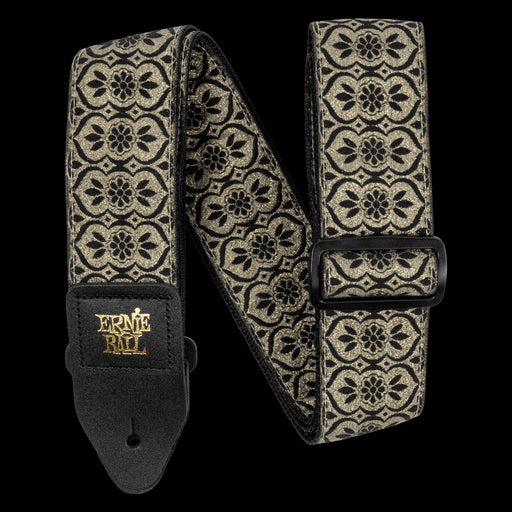 Ernie Ball Classic Jacquard Guitar/Bass Strap - Golden Garden - P05628 Front