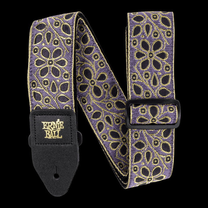 Ernie Ball Classic Jacquard Guitar/Bass Strap - Jasmine and Juice - P05629 Front