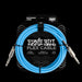 Ernie Ball Flex Instrument Cable Straight/Straight 10ft - Blue - P06412 Front
