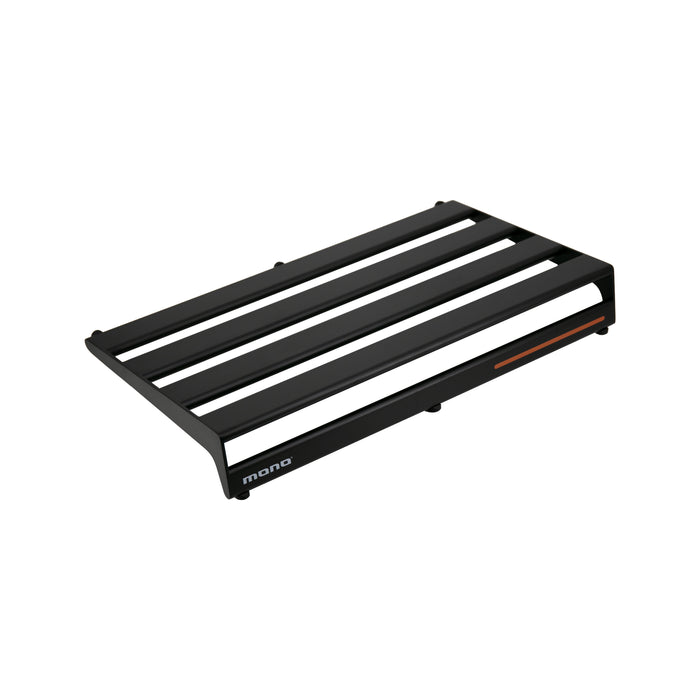 Mono Pedalboard Rail Medium Black With Stealth Club Accessory Case - PFX-PBR-M-BLK-BDL
