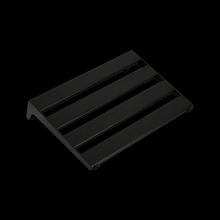 Mono Pedalboard Rail Small Black With Stealth Club Accessory Case - PFX-PBR-S-BLK-BDL