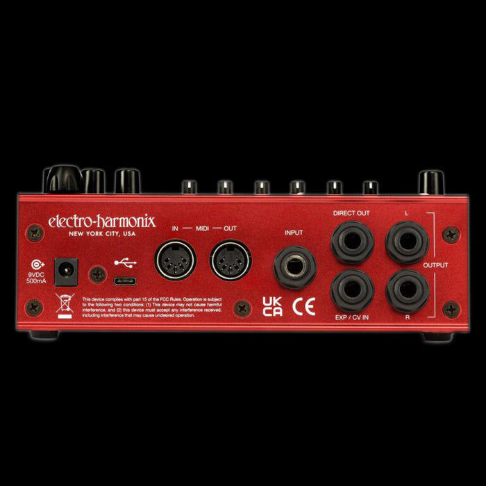 Electro-Harmonix POG3 Poly-Octave Generator Pedal Top