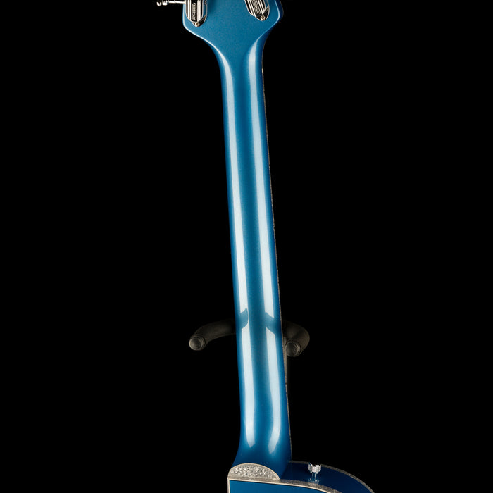 Gretsch Custom Shop Masterbuilt G6134CST Baritone Penguin NOS Lake Placid Blue Back Neck