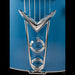 Gretsch Custom Shop Masterbuilt G6134CST Baritone Penguin NOS Lake Placid Blue Closeup Tailpiece