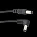 Voodoo Lab PPBAR-RS 2.1mm straight & right-angle: 18" Power Cable Front