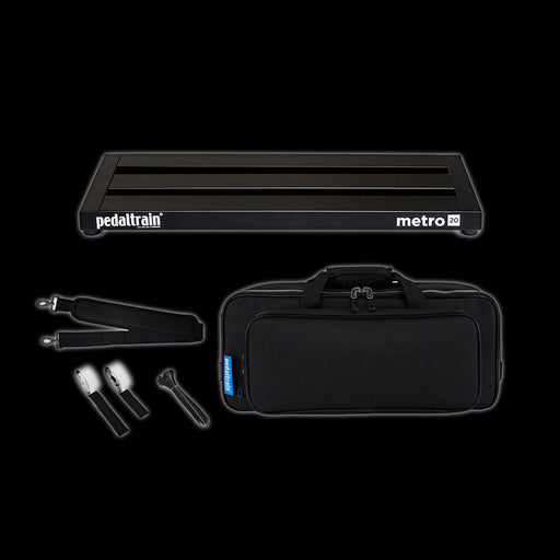 Pedaltrain  PT-M20-SC Metro 20 20” X 8” Pedalboard with Soft Case 
