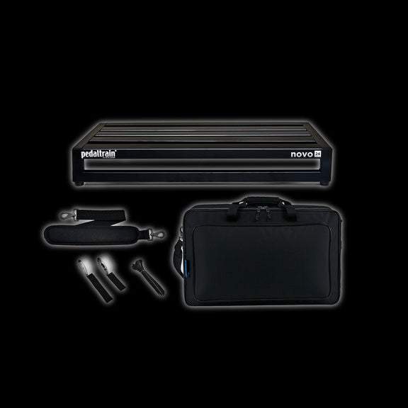 Pedaltrain PT-N24-SC NOVO 24 24” X 14.5” Pedalboard with Soft Case