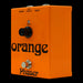 Orange Phaser Guitar Effect Pedal Front Angle