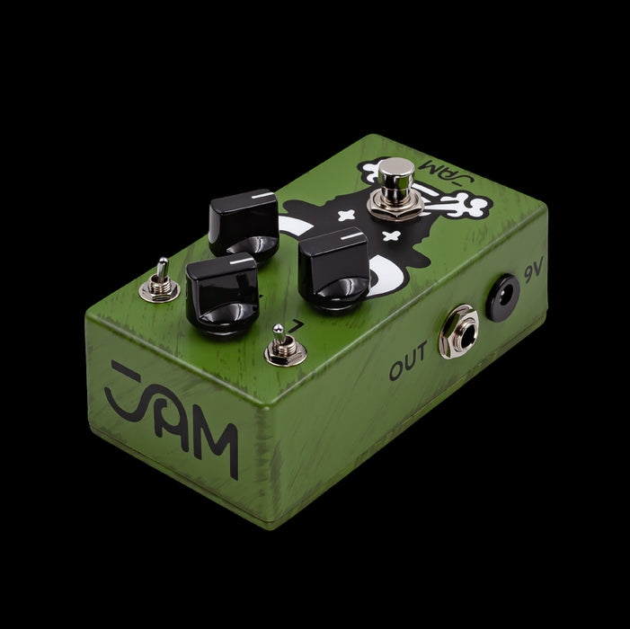 Jam Pedals Octarus Octafuzz Pedal Top Angle Right