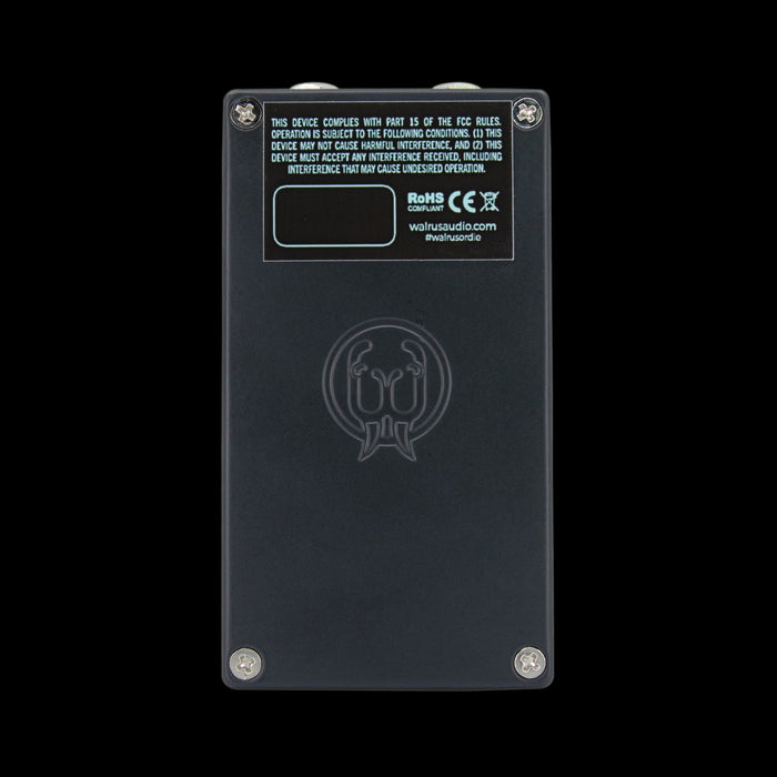 Walrus Audio Polychrome Analog Flanger Guitar Effect Pedal Back