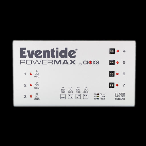 Eventide PowerMAX V2 Universal Power Supply by CIOKS Front 