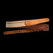 Taylor Vegan Leather Strap Tan with Natural Textile 2.5" Embossed Logo Full