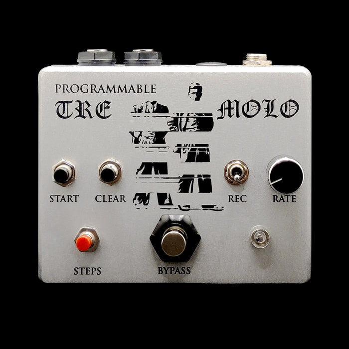 Screwed Circuitz Programmable Tremolo Guitar Effect Pedal Front