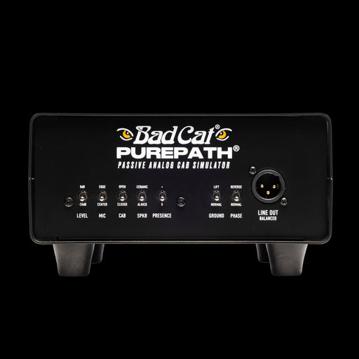 Bad Cat Purepath Passive Analog Cab Simulator Load Box Front 