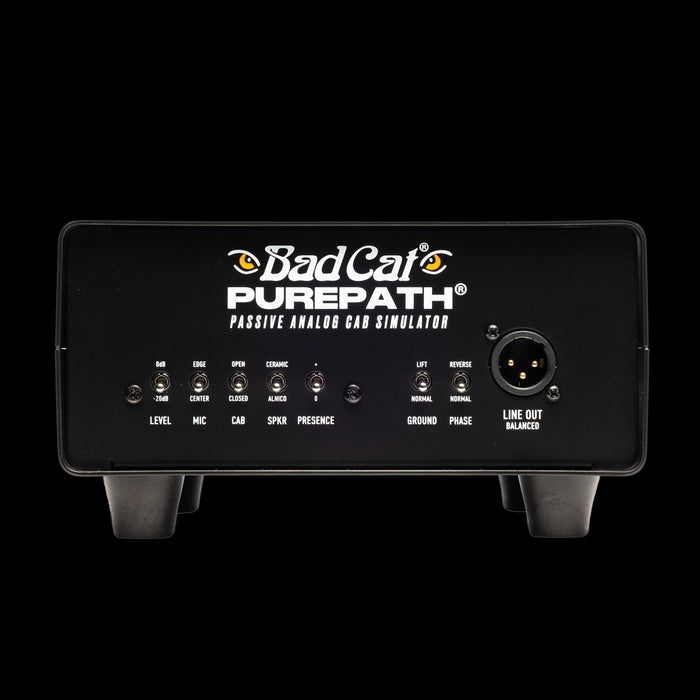Bad Cat Purepath Passive Analog Cab Simulator Load Box Front 