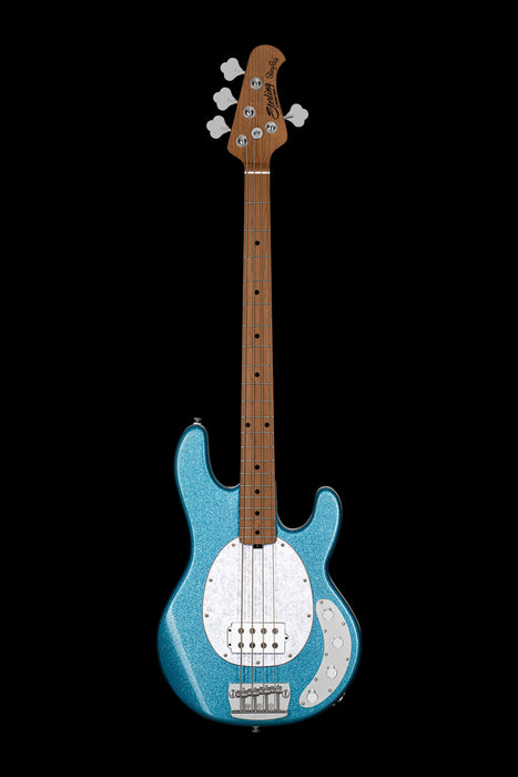Sterling by Music Man StingRay34 Bass Blue Sparkle With Gig Bag