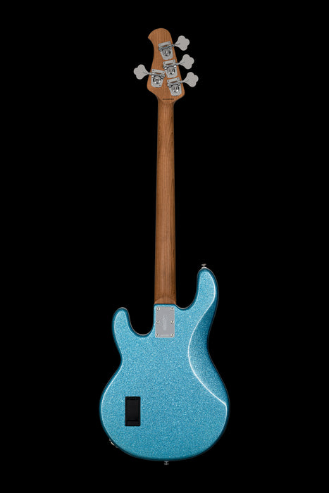 Sterling by Music Man StingRay34 Bass Blue Sparkle With Gig Bag