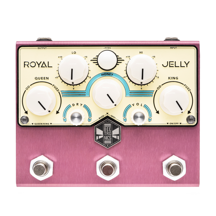 Beetronics FX Royal Jelly OD/Fuzz Blender Limited Edition Majin Bee - Only 10 Made