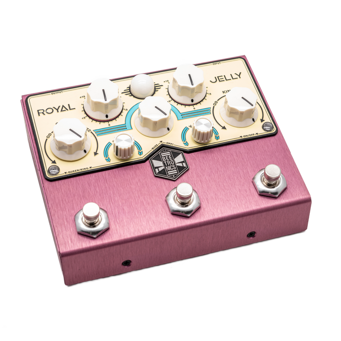 Beetronics FX Royal Jelly OD/Fuzz Blender Limited Edition Majin Bee - Only 10 Made