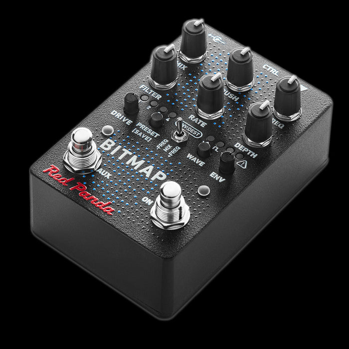 Red Panda Bitmap V2 Guitar Effect Pedal Right