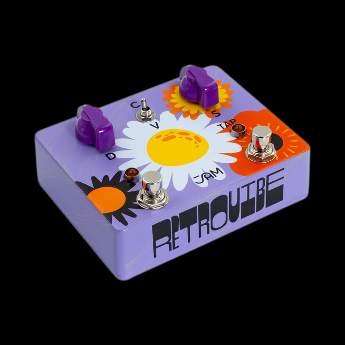 Jam Pedals RetroVibe Mk-4 Vibe Pedal Left Angle