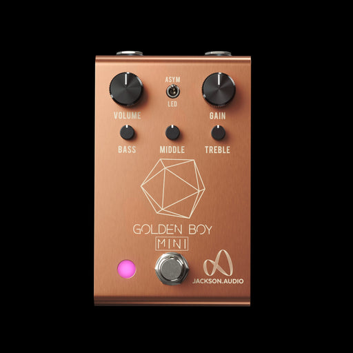 Jackson Audio Limited Edition Rose Gold Golden Boy Mini Overdrive Pedal
