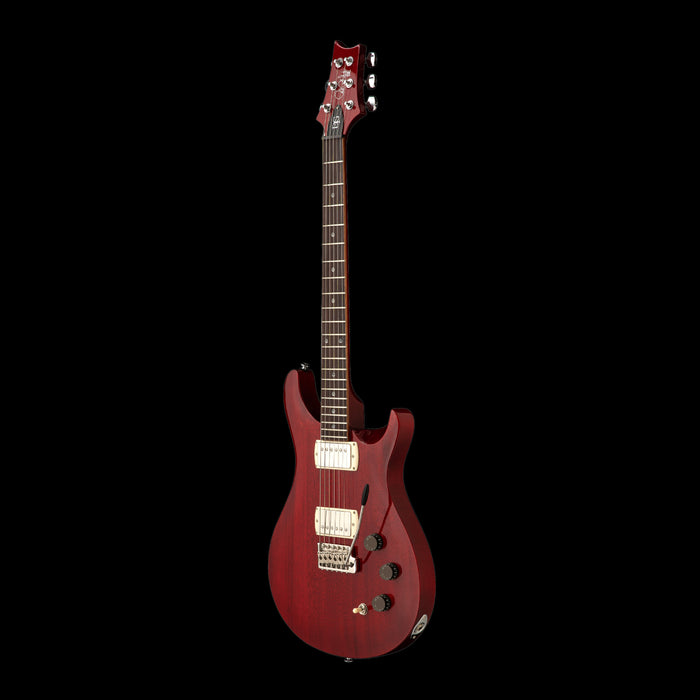 PRS SE DGT Standard Moons Vintage Cherry 3Quarter