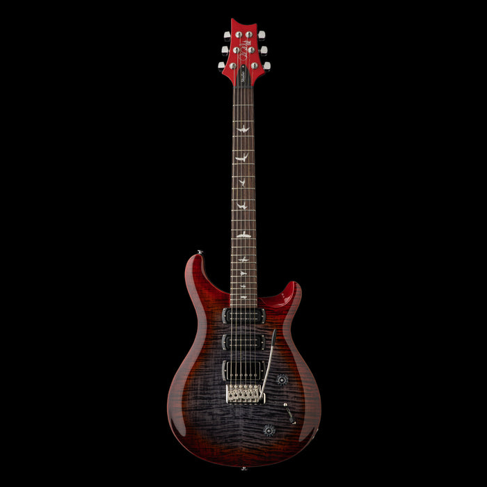 PRS SE Studio Charcoal Cherry Burst  Front
