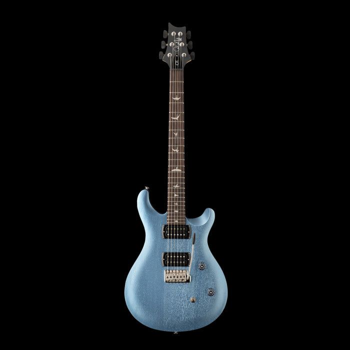 PRS SE CE24 Standard Satin Ice Blue Metallic Front