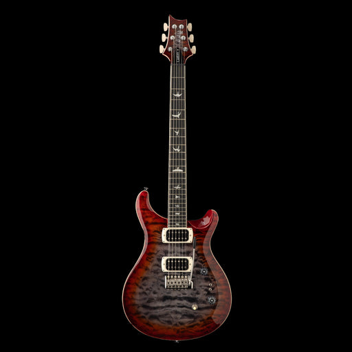 PRS SE Custom 24-08 Quilt Charcoal Cherry Burst Front