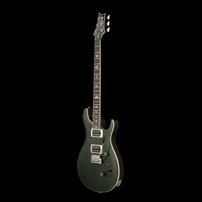 PRS SE Custom 24 Quilt Teal Black 3Quarter