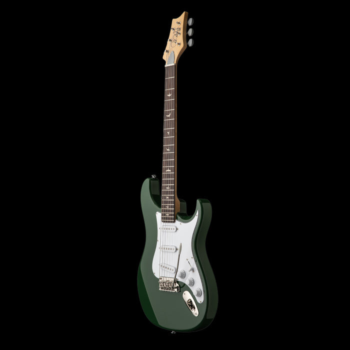PRS SE Silver Sky Laurel Green  3Quarter