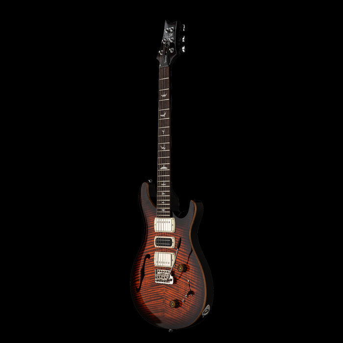 PRS SE Special Semi-Hollow Orange Tiger Smokeburst 3Quarter