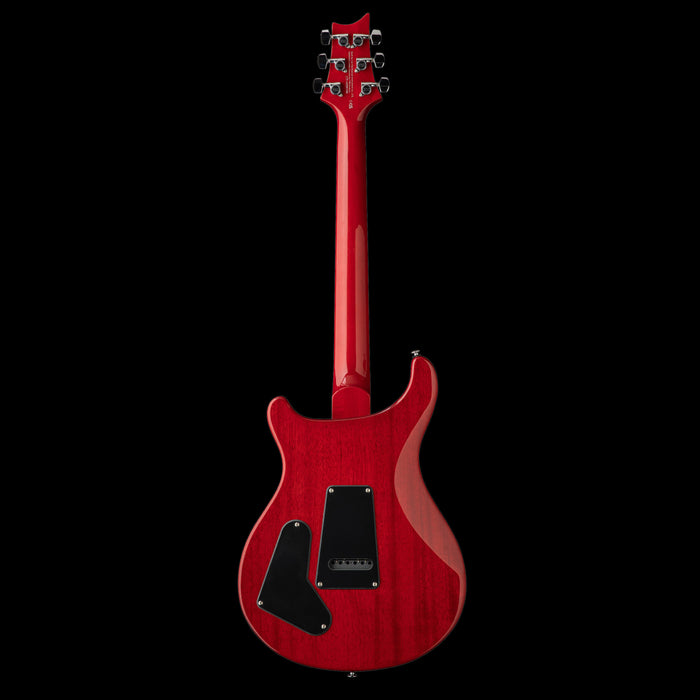 PRS SE Studio Charcoal Cherry Burst Back