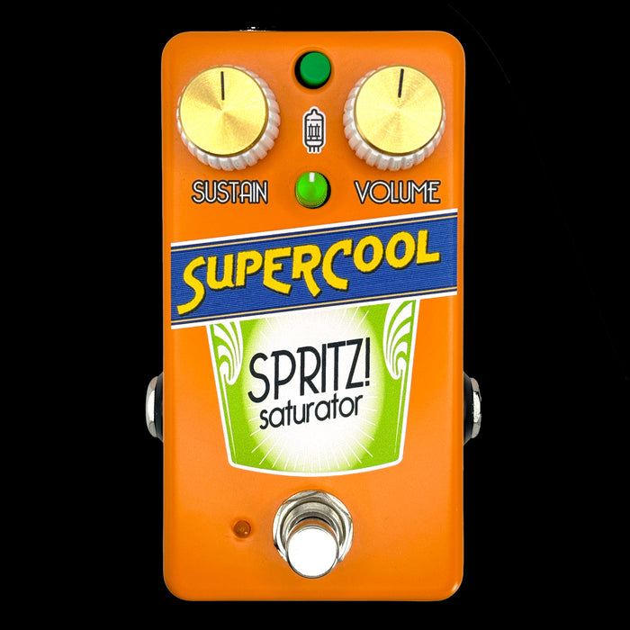 Supercool SPRITZ! Saturator Compression Pedal Front 