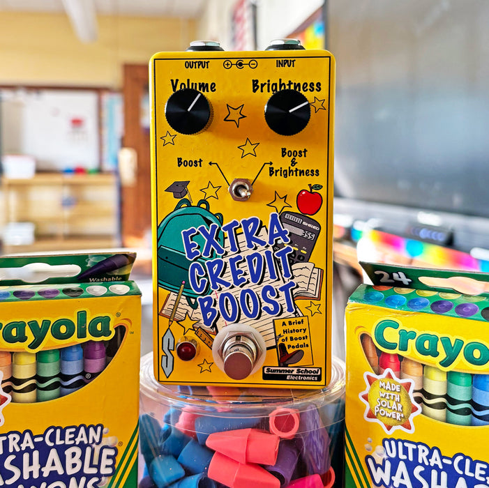 Summer School Electronics Extra Credit Boost Pedal
