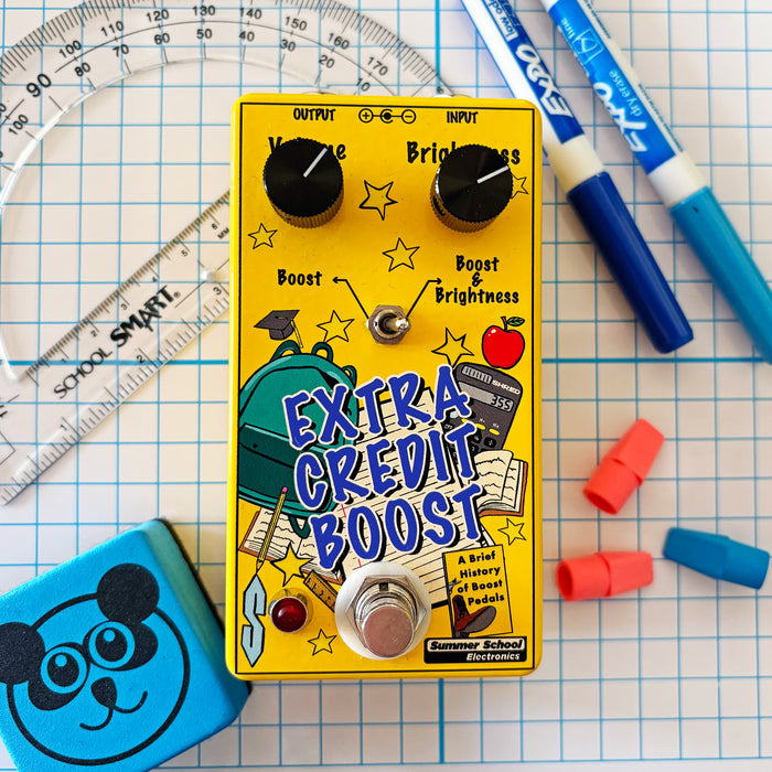 Summer School Electronics Extra Credit Boost Pedal