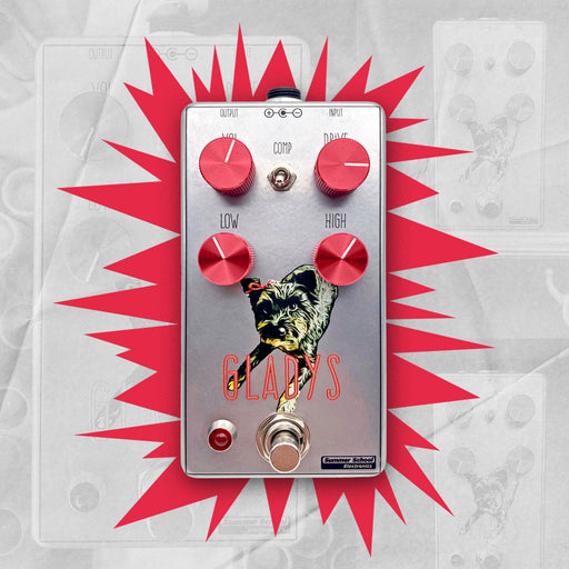 Summer School Electronics Gladys V2 Overdrive Pedal Background