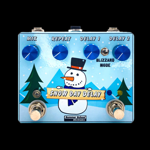 Summer School Electronics Science Fair Snow Day Delay Pedal Front 