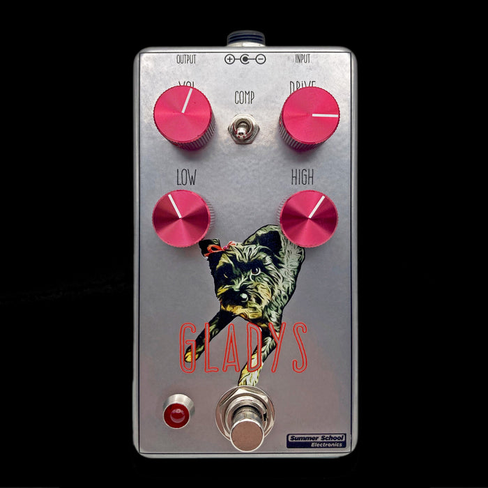 Summer School Electronics Gladys V2 Overdrive Pedal Front