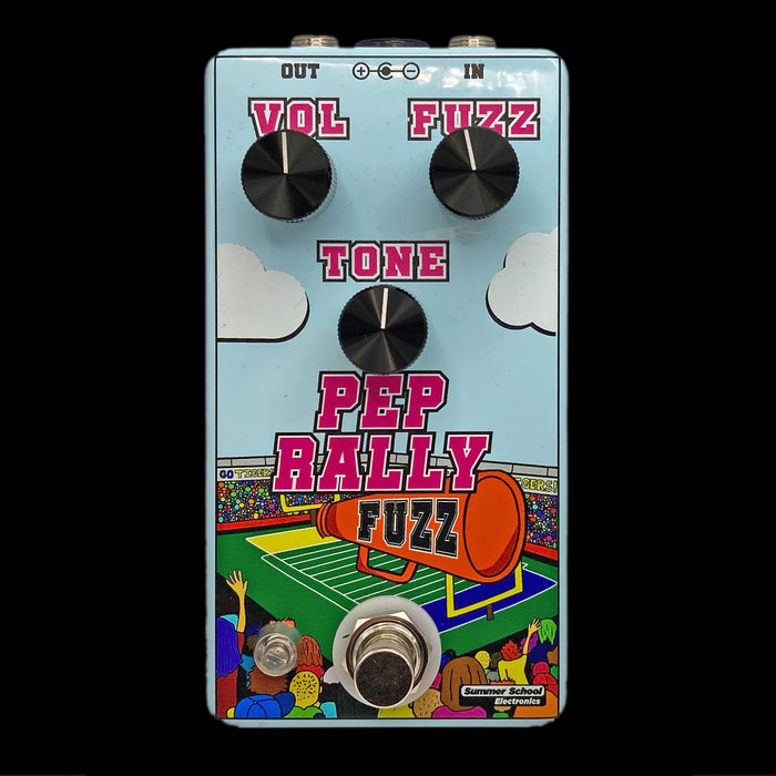 Summer School Electronics Pep Rally Fuzz Pedal Front