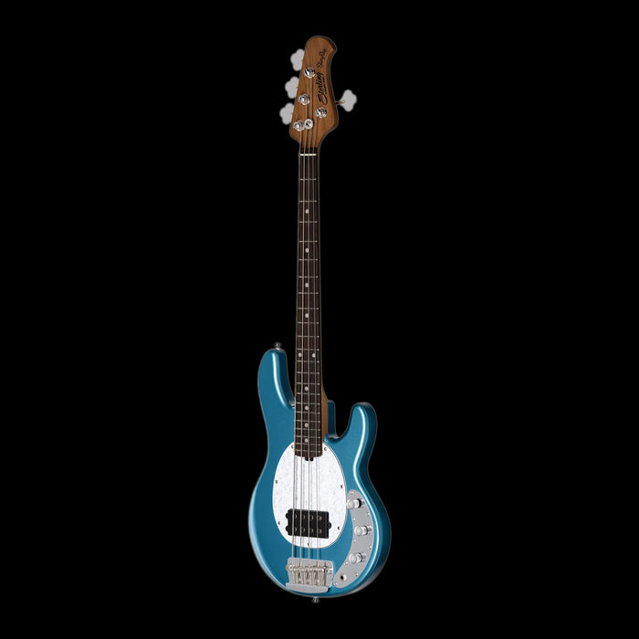 Sterling by Music Man StingRay Short Scale Toluca Lake Blue Angle