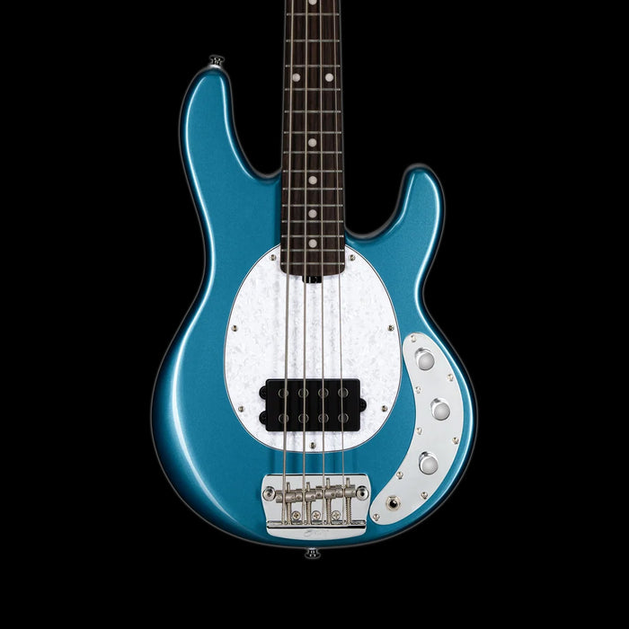 Sterling by Music Man StingRay Short Scale Toluca Lake Blue Front Crop