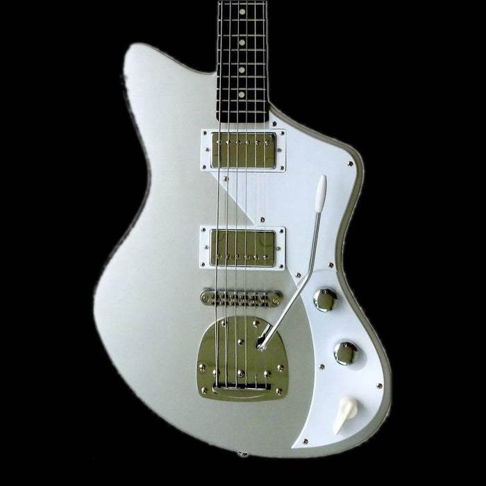 Eastwood Airline Jeff Senn Model One Baritone Guitar Sonic Silver