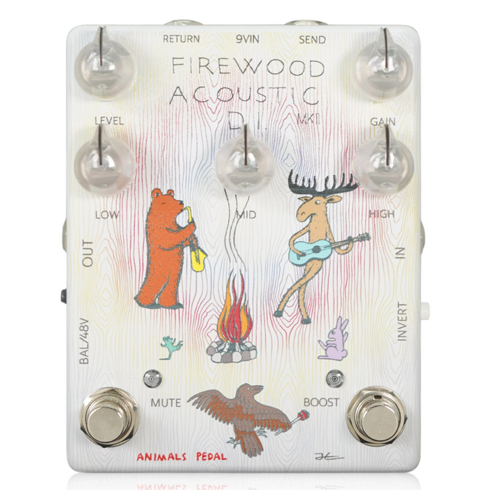 Animals Pedal Firewood Acoustic DI Guitar Effect Pedal