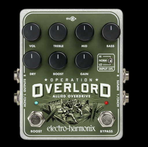 Electro-Harmonix Operation Overlord Allied Overdrive Pedal